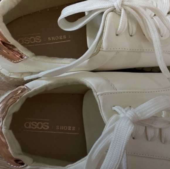 Asos chunky white espadrille 10 - Picture 8 of 9